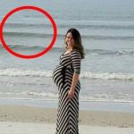 Мужчина сфотографировал свою беременную жену. Но посмотрите на фото внимательнее